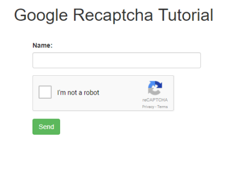 Google Recaptcha Nodejs Tutorial
