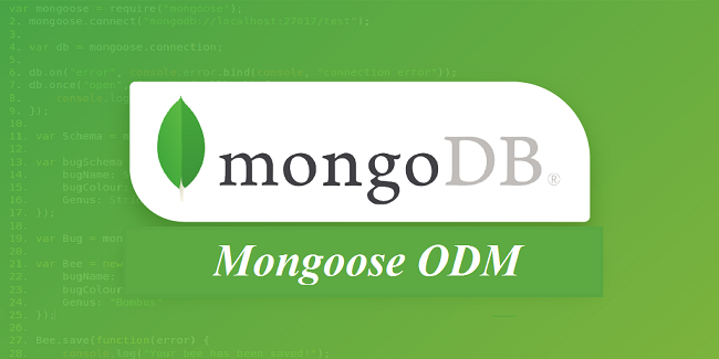 mongoDB Monoogse Schema